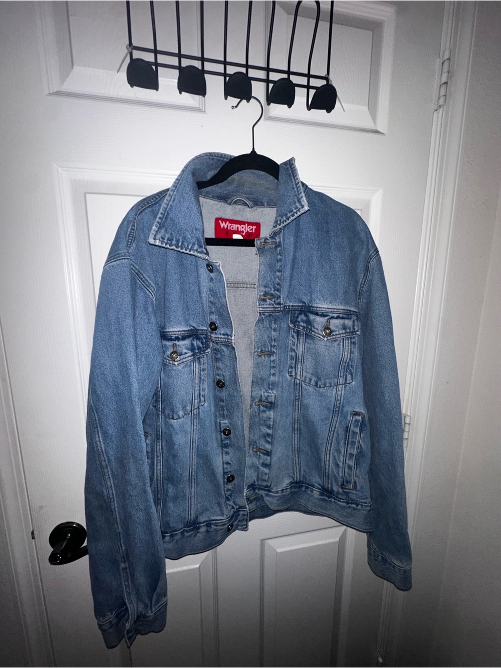 Wrangler Light Blue Denim Jacket with Red Tag